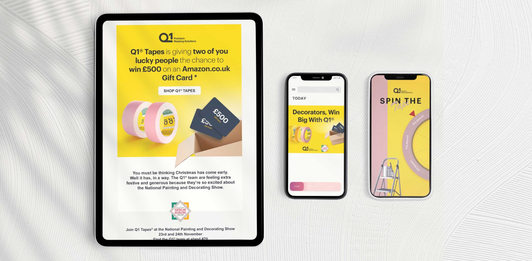 Q1 Work Box Work | Q1 Tapes product launch