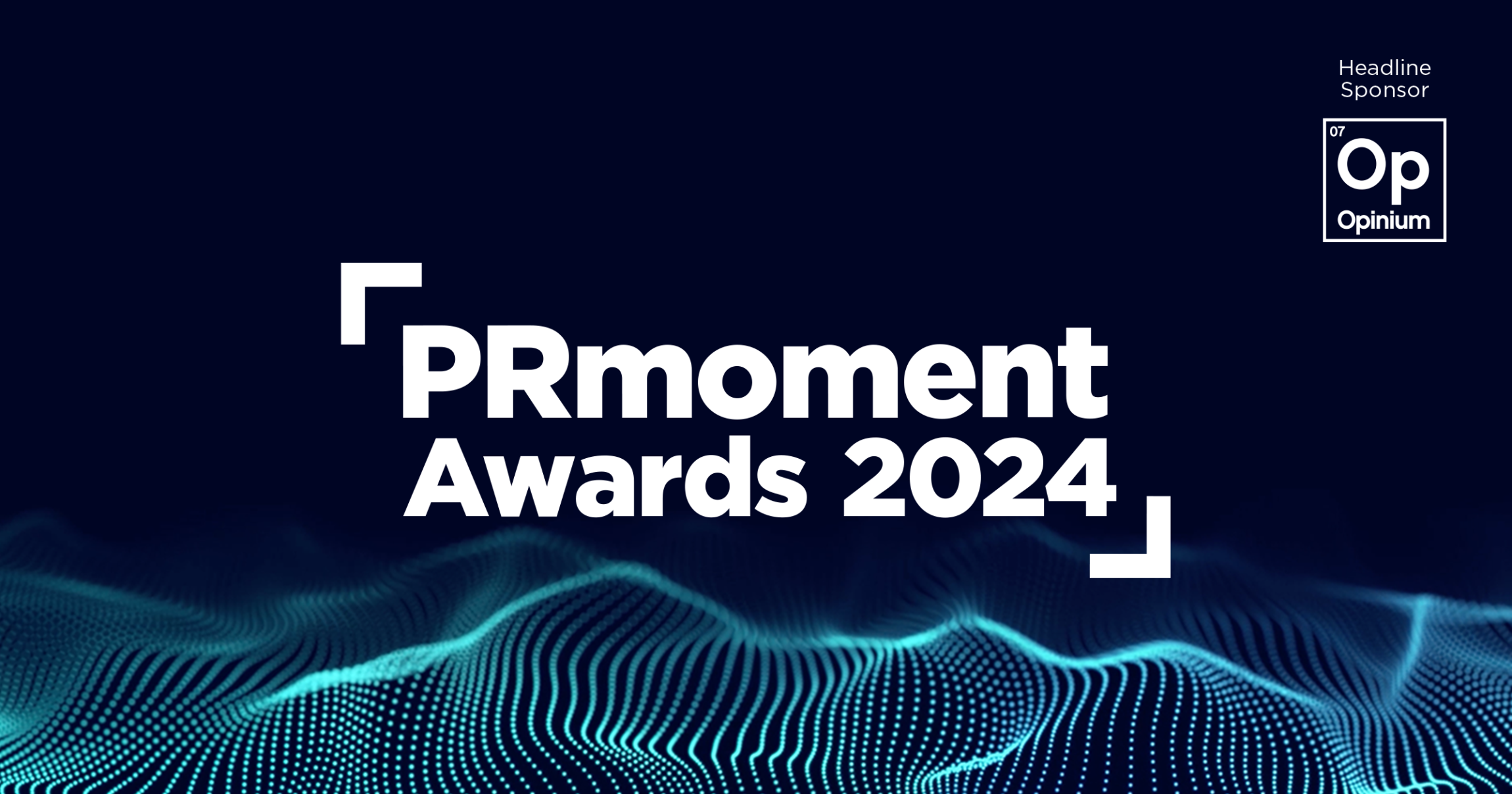 PRmoment awards logo awarded to The Think Tank and Oscar Acoustics