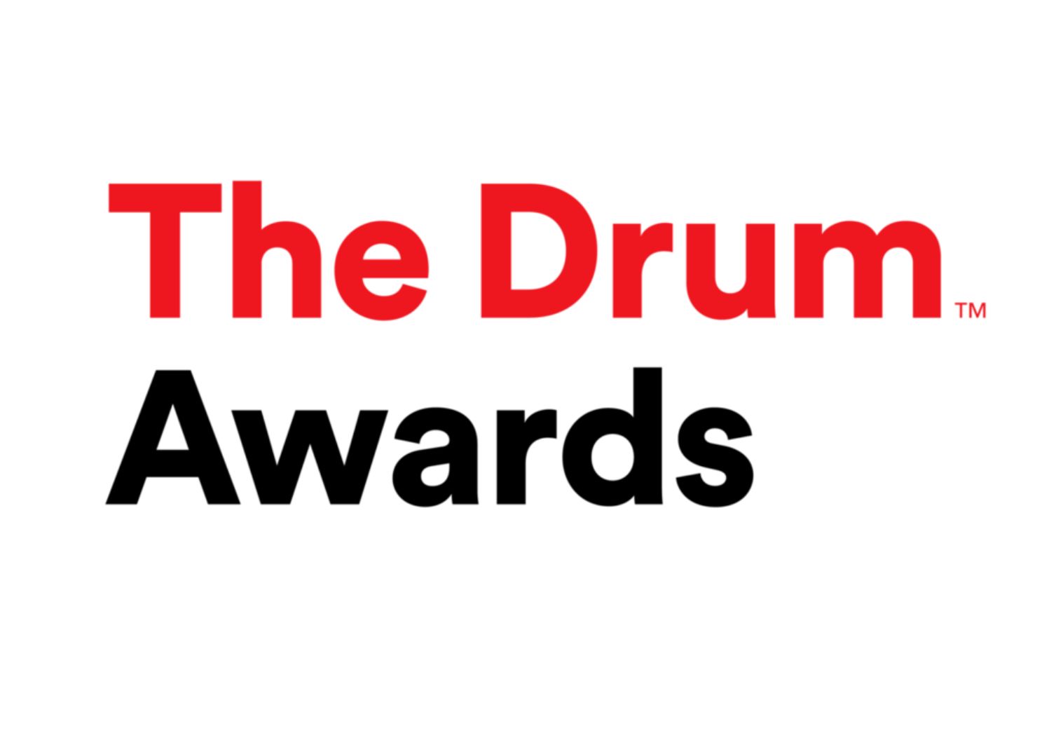 The Drum Awards Logo, in Red and Black.