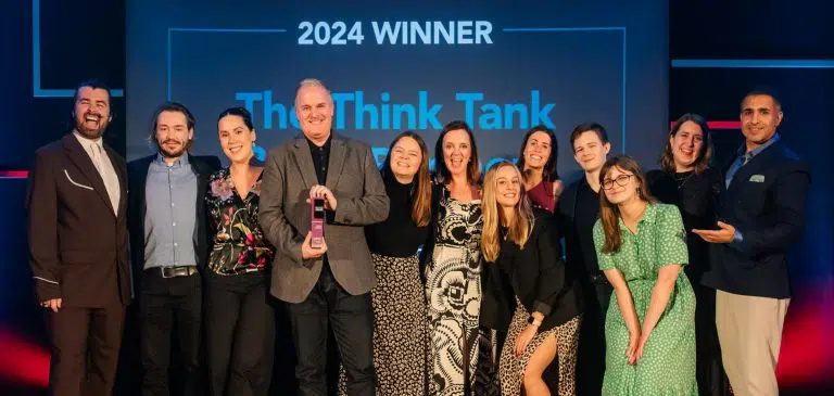 The Think Tank wins Agency of the Year at UK Agency Awards