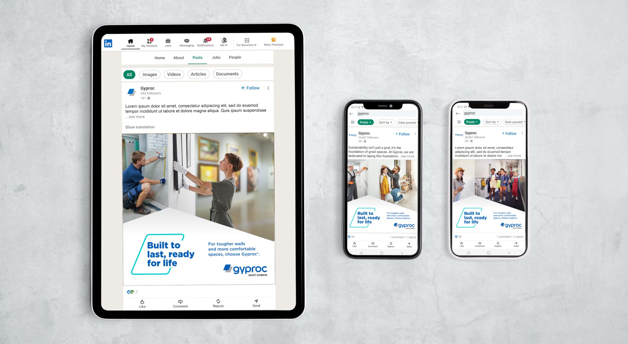 Discover how The Think Tank delivered brand proposition, messaging and creative to clarify and reinvigorate the Saint-Gobain Gypsum brands’ Robust Boards offer.