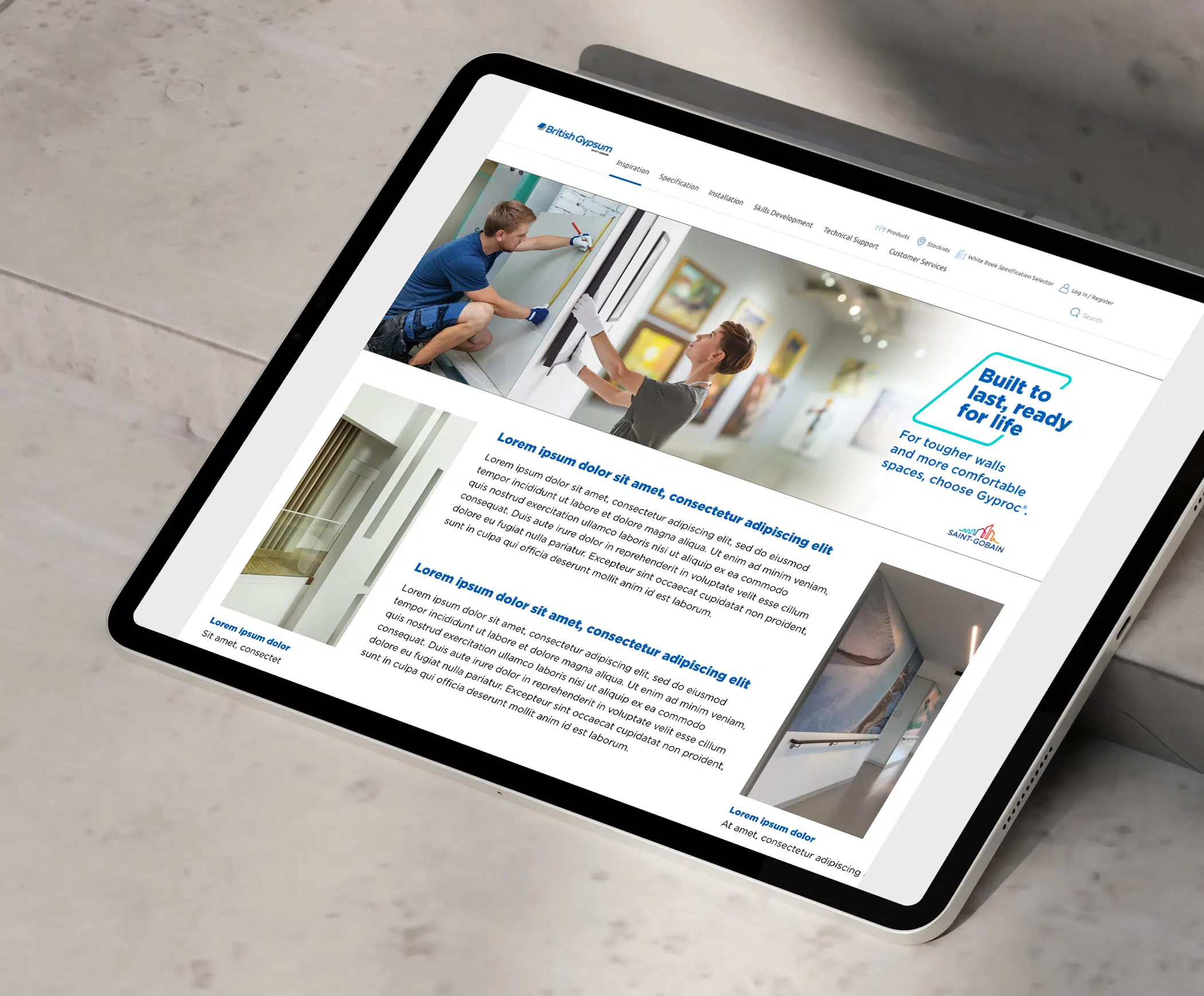 Discover how The Think Tank delivered brand proposition, messaging and creative to clarify and reinvigorate the Saint-Gobain Gypsum brands’ Robust Boards offer.