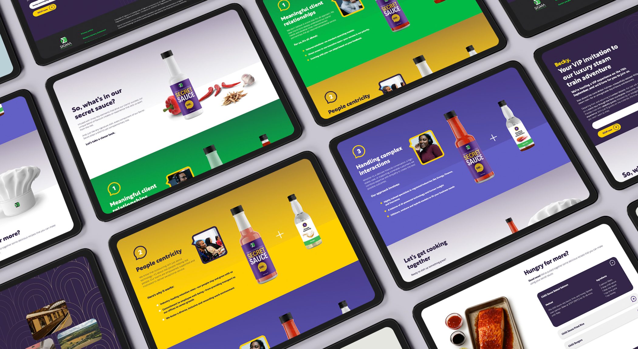 Explore how Sigma Connected’s creative ‘Secret Sauce’ campaign turned its USPs into a standout direct mail experience that engaged and converted C-suite prospects.