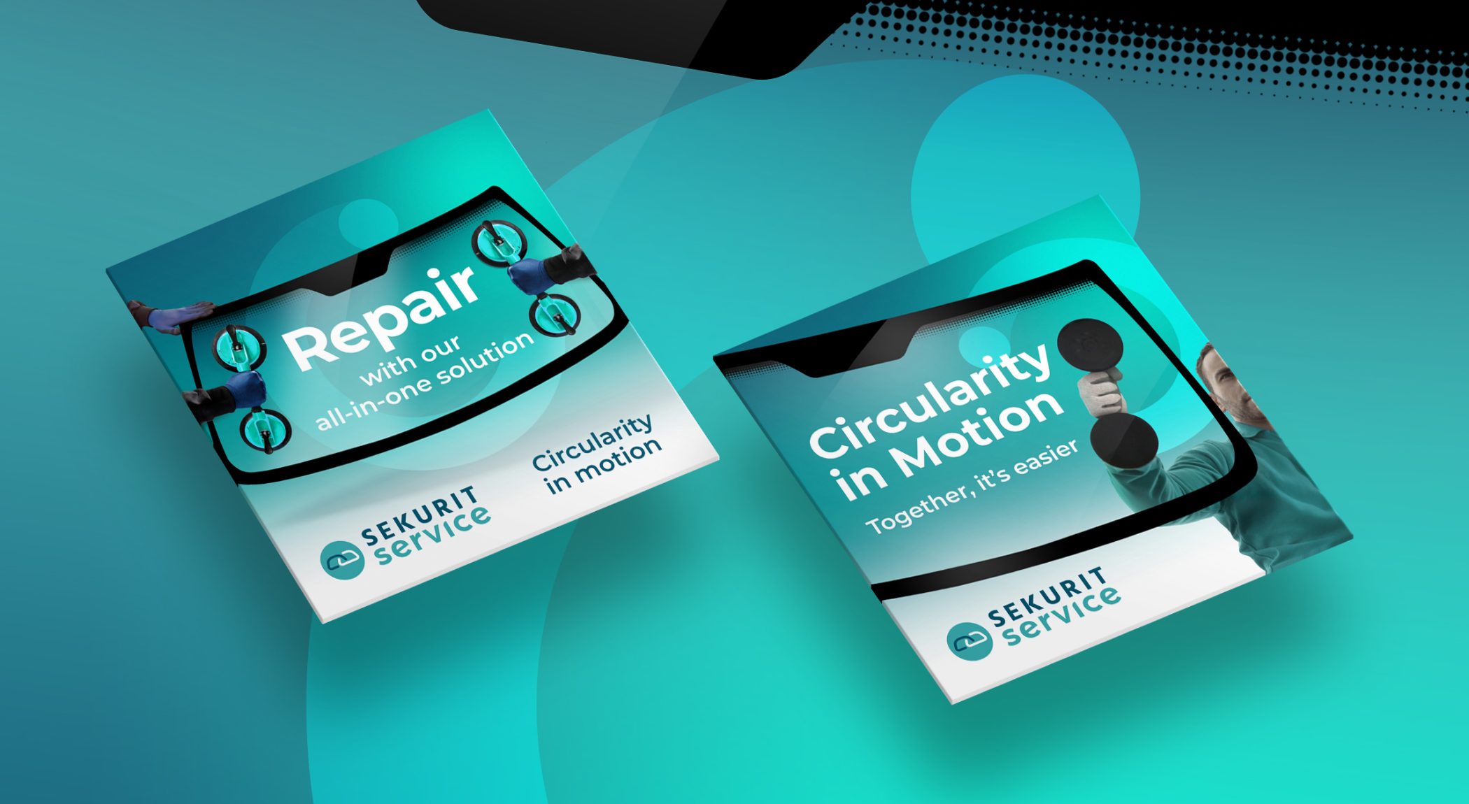 Circularity in motion creative