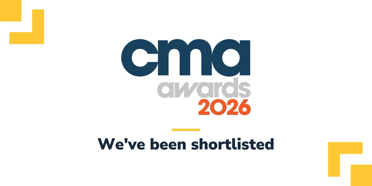 CMA awards logo and shortlist announcement