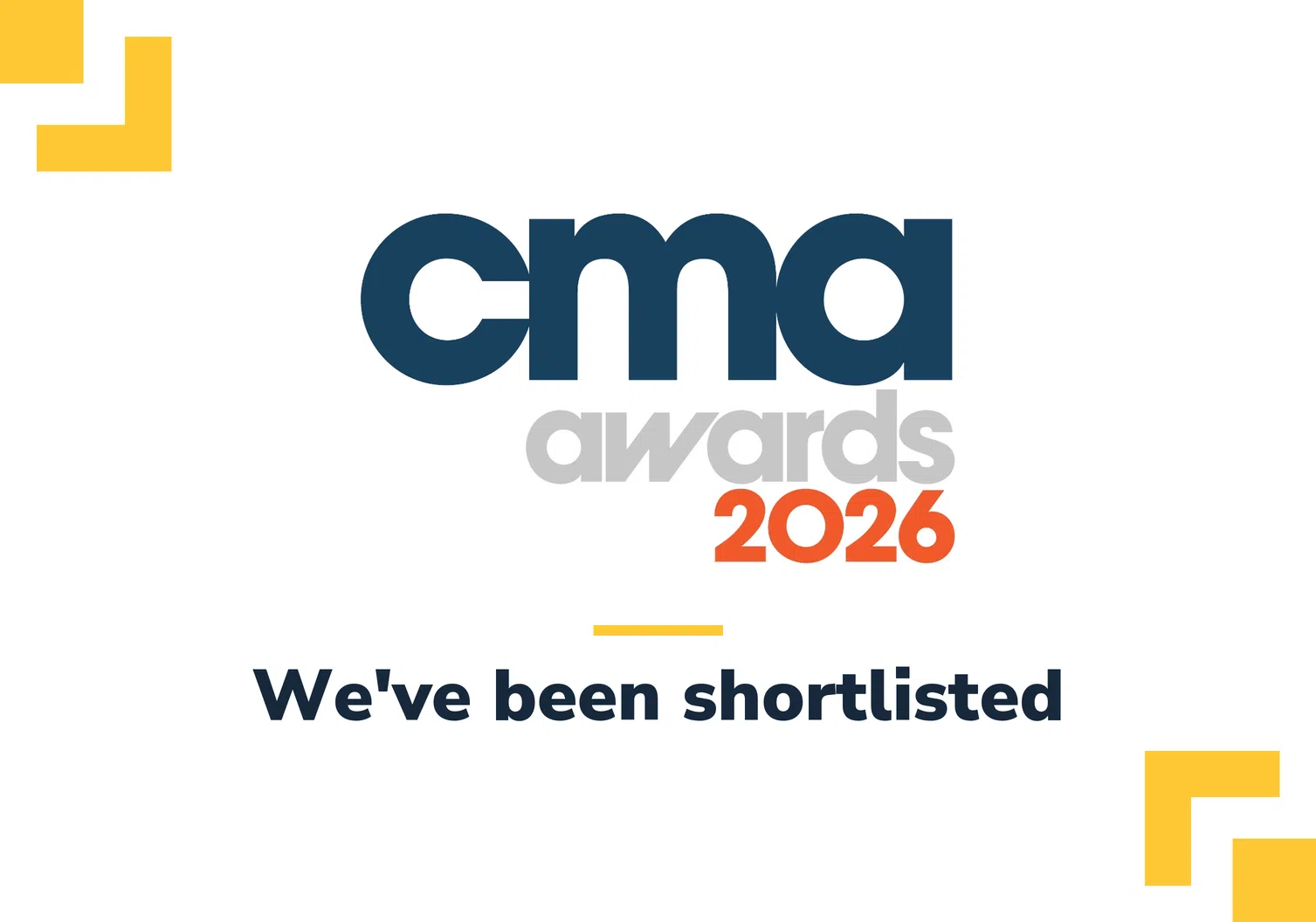 CMA awards logo and shortlist announcement - thumbnail