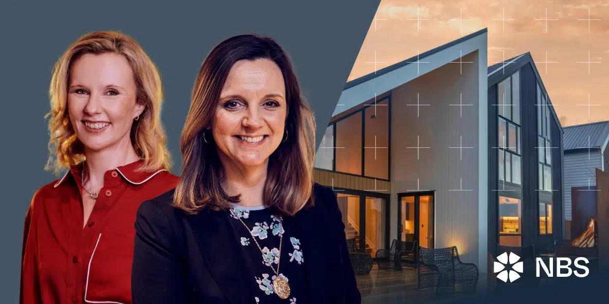 Ros & Jo headshots over building background